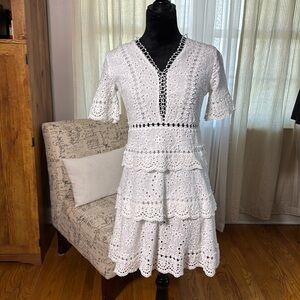 Anthropologie Sunday Mi Amor eyelet lace